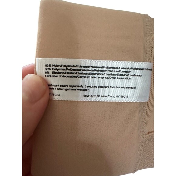 Glamorise 1007 MagicLift Seamless Firm Support Bra Beige Lace 34F - Picture 12 of 14